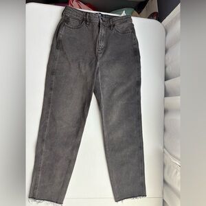 Hollister Charcoal Cropped‎ Jeans
